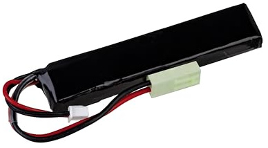 Elite Force Airsoft LiPo-batteri typ B, Softair tillbehör, 7,4 V – 900 mAh, 20C, sticktyp