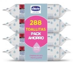 Chicco Toallitas Pack Ahorro 4X72 (288 Unds)