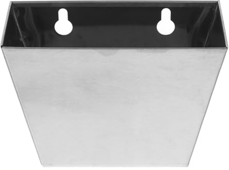 BIUDECO Recipiente Recogedor de Tapas de Botella de Cerveza Acero Inoxidable Compacto y Portátil con Orificios de Drenaje para Picnics y Fiestas