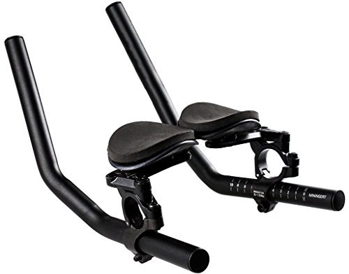 Fahrrad-Lenkstange aus Legierung von Upanbike für Road- oder Mountain-Bike Triathlon Aero, 31,8 mm Klemmen, 2 getrennte Röhren