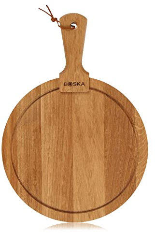 BOSKA Tabla de servir ronda Friends M - Roble - 29.5cm