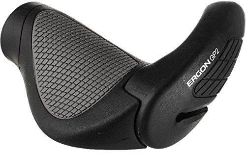 Ergon Fahrradgriff GP2 Gripshift Mango para Bicicleta, Unisex, Negro, Large