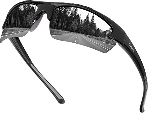 Duduma Occhiali da sole da uomo polarizzati Occhiali ciclismo sportivi pesca guida UV400 Occhiali da sole per uomo donna TR62