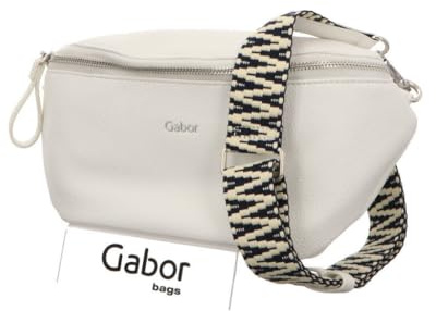 Gabor bags Silena Damen Gürteltasche Bauchtasche Klein Weiß