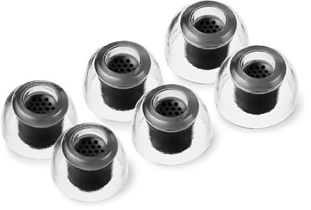 AZLA SednaEarfit XELASTEC 2 (S/MS/M) – Ohrstöpsel für kabellose Kopfhörer – Geräuschunterdrückung – Ohrstöpsel kompatibel mit Sony, Samsung, Beats, JLab, Skullcandy, Sennheiser