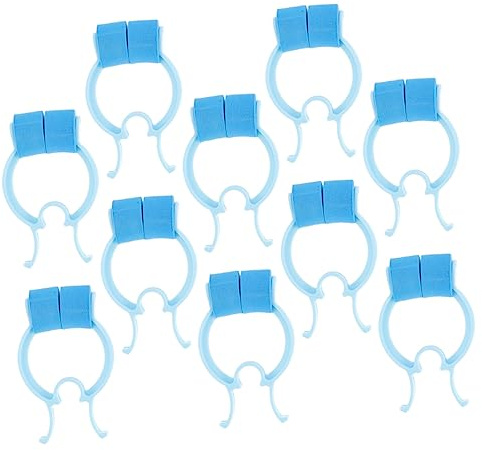 Gogogmee Pinza Nasal para Respiración y Tapones 16 Piezas, Compacta en Pom y EVA, Práctica para Viaje y Exterior, Ayuda en Uso Diario