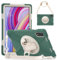 Custodia 3 in 1 per tablet Xiaomi Redmi Pad Pro/Redmi Pad Pro 5G 12,1 con telaio in plastica rigida + doppio silicone [cinturino da polso e tracolla] - E