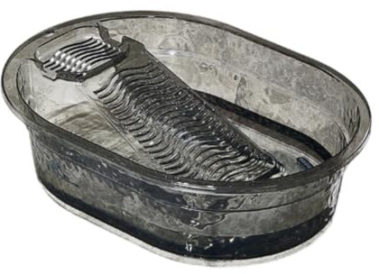 Milageto Bacinella per lavare, vasca da bagno robusta, per lavare le mani, per la pulizia di biancheria intima, vestiti, campeggio, viaggi, Grigio