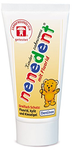Nenedent Dentifricio per bambini, Confezione da 3 (3 x 50 ml)