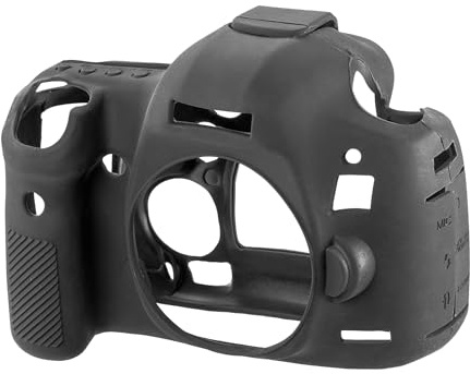 Walimex pro easyCover Canon 5D Mark III/5Ds/5Ds R – angenehm griffige Silikon-Schutzhülle, Kamera-Abdeckung - passgenau, uneingeschränkte Bedienbarkeit