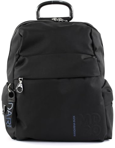 Mandarina Duck Md 20 P10qmtt2, Zaino Donna, Nero (Black), 26x37.5x14 L x H W