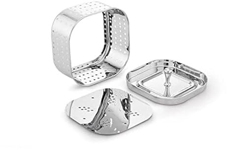 TreegoArt Paneer Käseformpresse, Edelstahl, quadratisch, 300 ml, Paneer_Maker_11