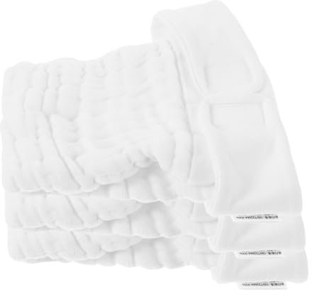 GRADENEVE 3stücke Stoffwindeln Für Neugeborene Aus Baumwolle Wiederverwendbare Windelhosen Weiß Waschbare Babywindeln Mit Hoher Saugfähigkeit Für Mädchen Und Jungen