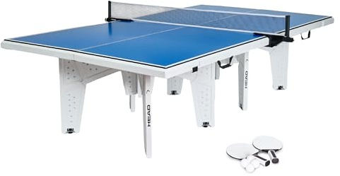 EastPoint Outdoor Ping Pong Table, Table Tennis Set, 2 Paddles & 3 Balls