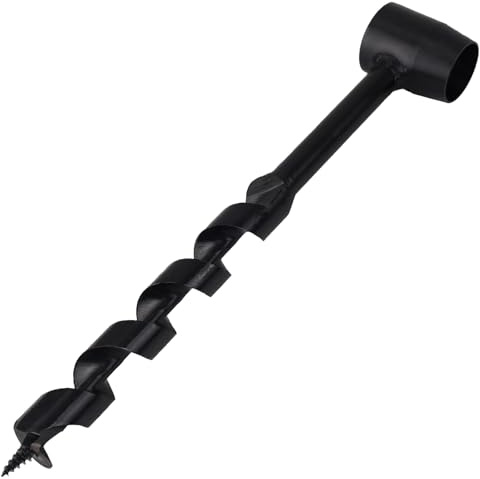 Tekrill 19mm Heavy Duty Steel Scotch Eye Wood Auger Bushcraft Tool ZLZ-01