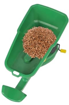 Spargitore per prati | Spargitore manuale | Spargitore portatile con manico ergonomico per prati, giardini e pascoli