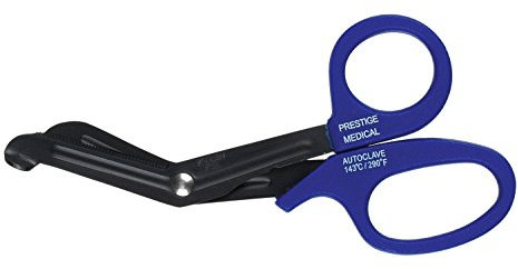 NCD Medical/Prestige Medical Fluoridbeschichtete Verbandschere, 14 cm, Königsblau