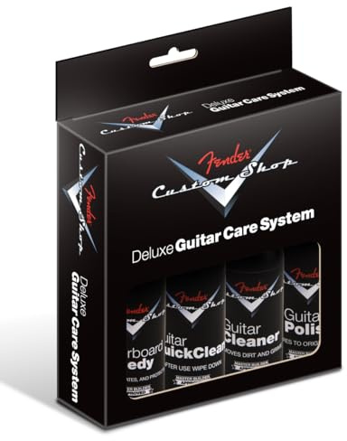 Fender Custom Shop Deluxe Guitar Care Kit, All Finishes, 4x59ml