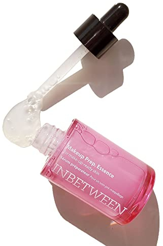 BLITHE Korean Makeup Prep Essence Primer with Niacinamide - Vegan Face Primer Serum for a Smooth Dewy Finish & Colour Pore Control (30 ml)