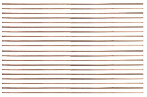 20Pcs 25cm Copper Welding Rod Low Temperature Round Welding Rod Welding Consumables for Air Conditioner RefrigeratorsIndustrial welding