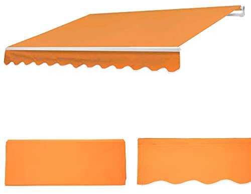 Mendler Toile de Rechange pour Store T792 5x3m Acrylique Terre Cuite