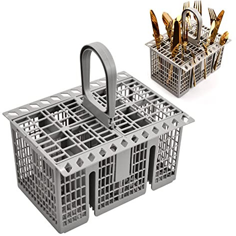 Anseom Panier à couverts pour lave-vaisselle, Panier couvert lave vaisselle universel, pour Hotpoint 99673-8729, C00257140, C0038660, Indesit, Whirlpool