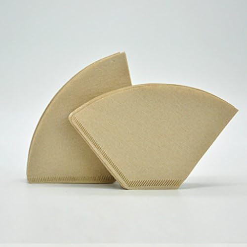 Kaffeefilterpapier 101 102 103 U-Form für Espressomaschine und Tropfkaffeemaschinen, 50 Stück, 100 Stück, effektiv bei der Filterung von Kaffeesatz (04Typ, 50 Stück)