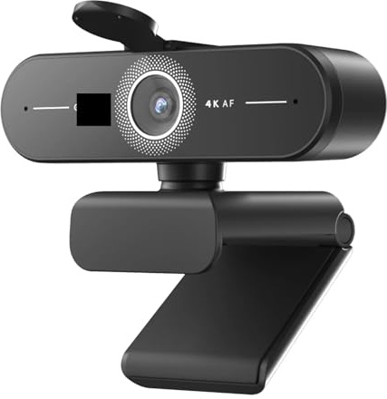 4K Ultra HD Webbkamera 1080P 60fps EMEET C60E Autofokus USB Datorkamera for Livestreaming/Videosamtal/Konferens