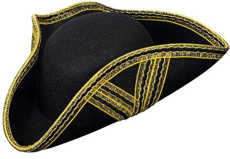 Dress Up America deluxe tricornhatt för vuxna