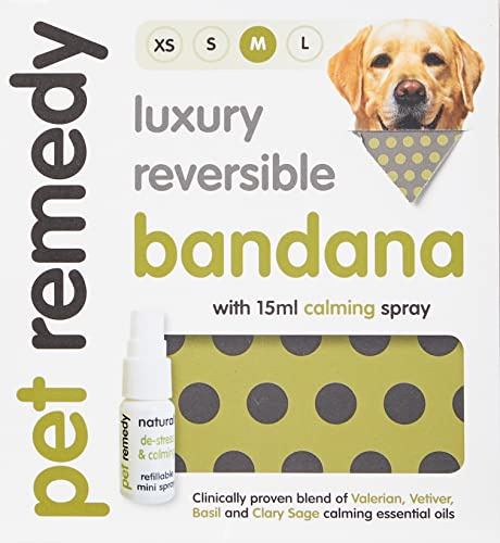 Pet Remedy Calming Bandana Kit - Medium