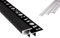 tktrading24 T-40 20° LED Alu Fliesenprofil Treppenprofil Stufen 12mm schwarz 2m opal