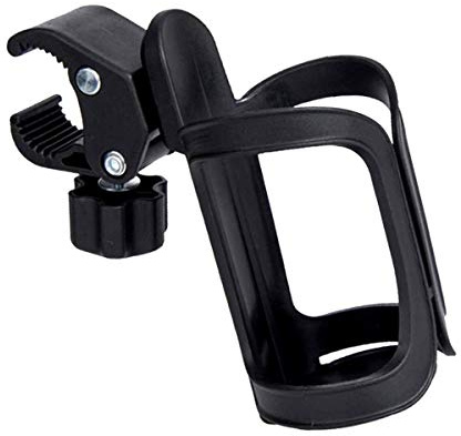 ICOUVA Stroller Universal Pram Cup Holder 360 Degree Rotatable Pushchair Bottle Organizer Drink and Coffee Cup Holder for Baby Bottles, Bike and Beverage Bottles