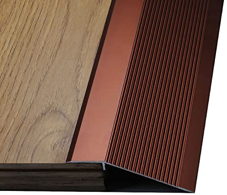 MOFOCO Rampes de seuil domestiques en Alliage d'aluminium, Bande de réduction de Transition de Sol légère et antidérapante, Garniture de seuil de Porte, pour Scooters, Robot de Balayage intérieur