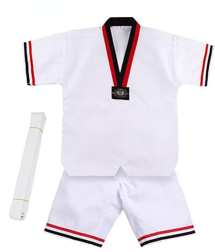 Odziezet Mädchen Tai Chi Uniform,Jungen Kampfsport Outfit,Kleinkinder Kung Fu Kleidung,Kinder Taekwondo Anzug,Junge Karateanzug,Kind Langarm Judoanzug,3-20 Jahre