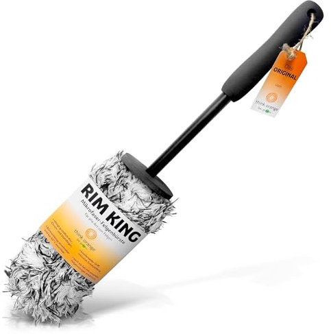TOBG® Mikrofaser Felgenbürste | schonend & weich | zur kratzfreien Reinigung & Pflege | Felgenreinigung für alle Felgen | Felgen Bürste Alufelgen | DER KLON vom Marktfüher zum HALBENPREIS