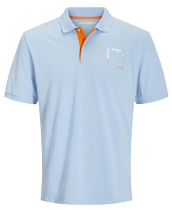 Jack & Jones Jjverner Polo SS, Chambray Blue., M