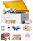 xTool M1 Ultra 4-in-1 Craft Machine with Riser Base and Rotary: 20W Laser Engraver, Inkjet Printing, Blade Cutting, Pen Drawing, DIY Machine for Home Crafts & Small Business, Supports 1000+ Materials