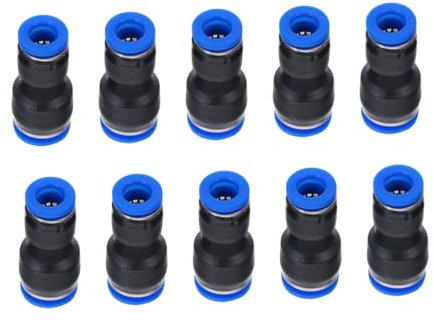 Homoyoyo Kunststoff Schnellanschluss Fittings Für Luftschlauch Luftkompressor Kupplungen Kompressorzubehör Für Schnelle Verbindung Und Einfache Handhabung