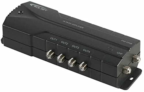 Wolsey 334022 4 Way IR Sky Pass TV Amplifier