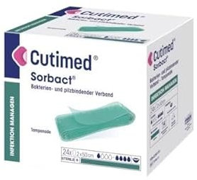 Cutimed 7216602 Verbände, Sorbact Tamponade, 2 cm x 50 cm (24-er pack)