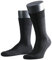 FALKE Herren Socken Teppich im Schuh 2er Pack, Größe:45/46;Farbe:black