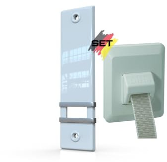 3ér SET Gurtwicklerblende (LA 160mm) & ESM Gurtführung im SET. Ideal für das Nachrüsten – OHNE GURTAUSBAU – bis 15% günstiger als der Einzelpreis