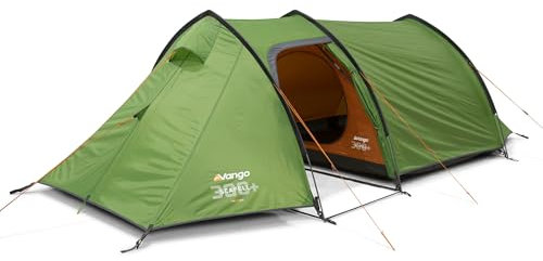 Vango Scafell 300 Plus Tent Hiking Backpacking Wild Camping | DofE Recommended Kit | Waterproof, Easy Setup, Lightweight, Compact | Alloy Poles & 3000mm HH Material (3 Person)
