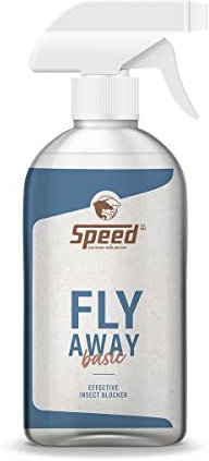 Speed Fly-Away Basic, Insektenschutz für Pferde, effektiv und anhaltend, inklusive Zeckenformel, ohne Alkohol, geruchlos (0,5 l)
