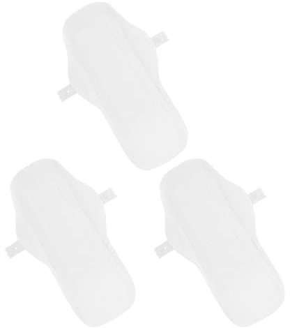 Abaodam Lot de 3 Serviettes Hygiéniques Lavables 270 Mm en Tissu Respirant, Coussinets Menstruels Réutilisables, Protège-slips Confortables pour Femmes, Légers et Pratiques, Usage
