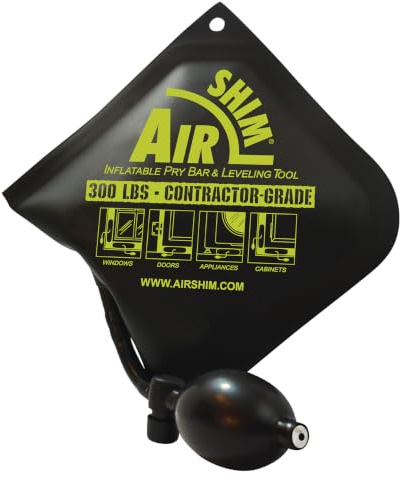 Calculated Industries #1190 Air Shim Inflatable Pry Bar and Leveling Tool; 300 LB Rating; Contractor-Grade Alignment Pump Wedge