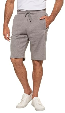 JP 1880 Große Größen Sweathose Kurz Bermudas, Hombre, Gris (Anthrazit), 8XL