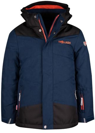 Trollkids Kids Norefjell Jacket 164, Mystic Blue