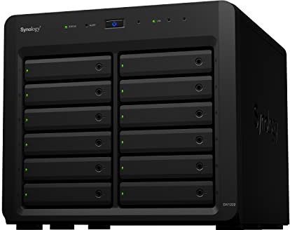 Synology DX1222 Festplattenerweiterungsgehäuse schwarz