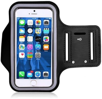 SNSYGN Funda para teléfono móvil para correr, ajustable, impermeable, cinturón para teléfono móvil, brazalete deportivo, teléfono móvil con bolsillo para llaves, correr, accesorios para correr,